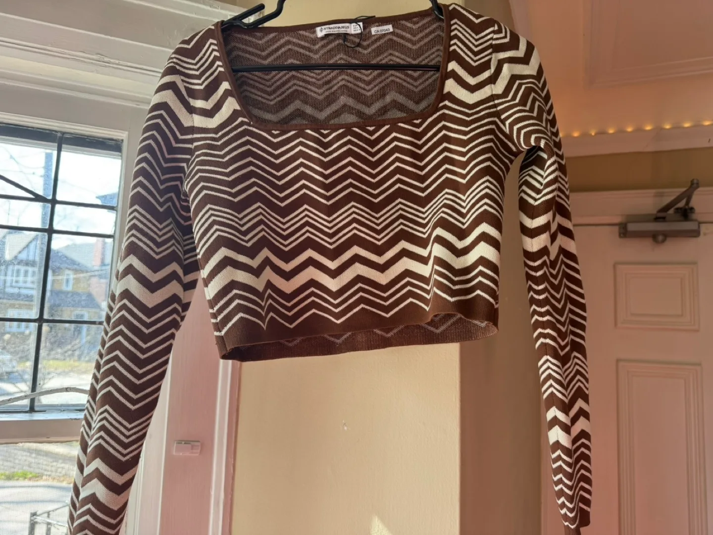 Crop Top and turtleneck ribbed top 💚 image indicator(2)