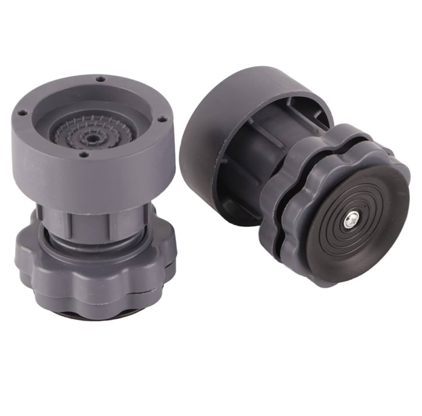 Set of 4 Adjustable Washer Feet, anti vibration pads. - photo 3