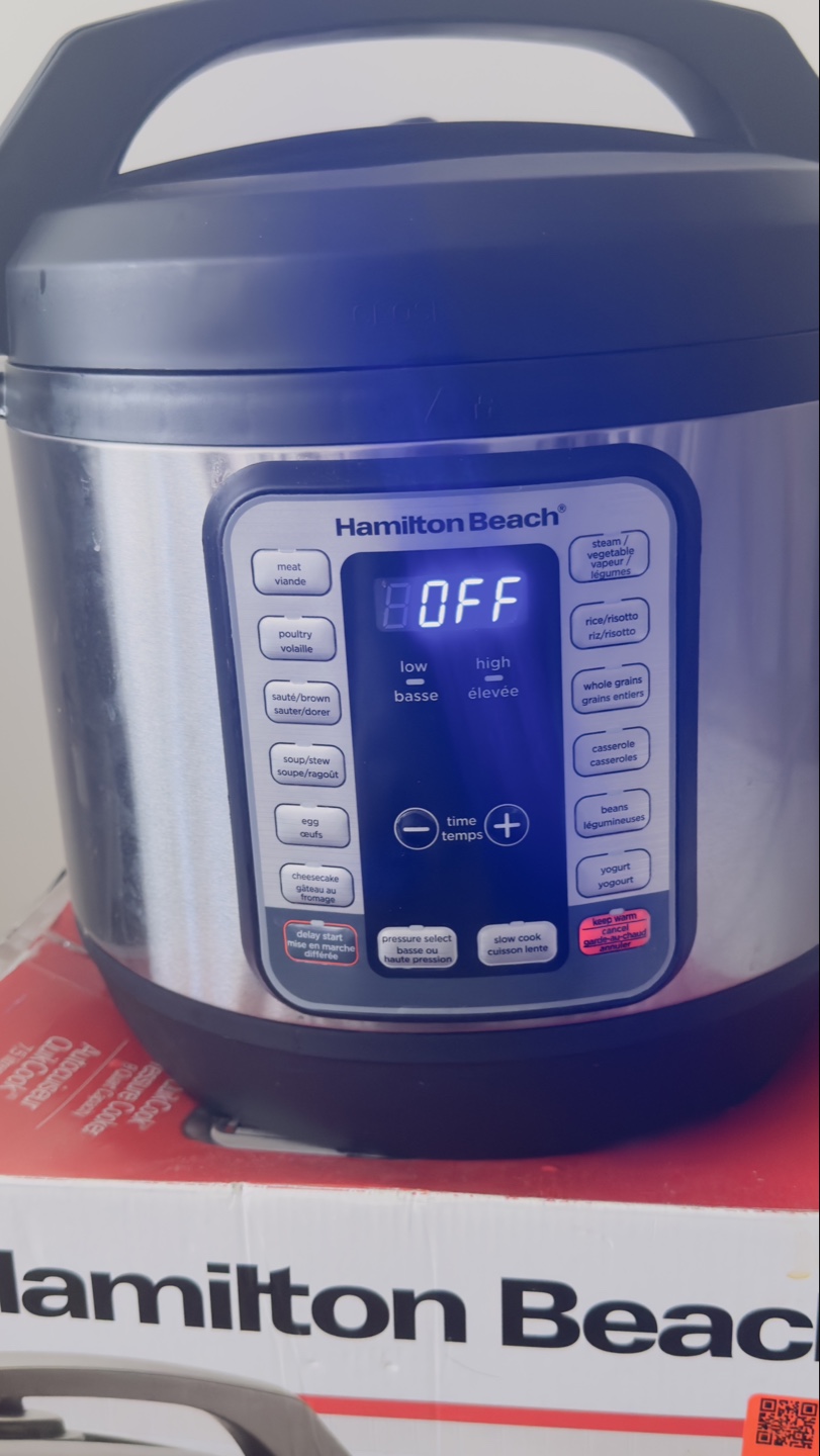 Hamilton Beach 8-Quart QuikCook Pressure Cooker - photo 2