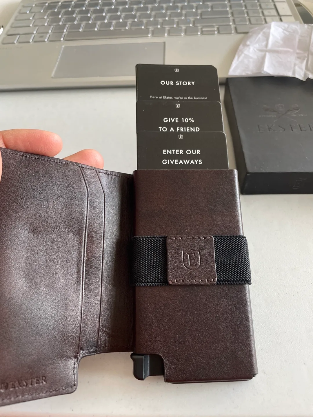 Ekster Parliament Wallet Brown Leather image indicator(5)