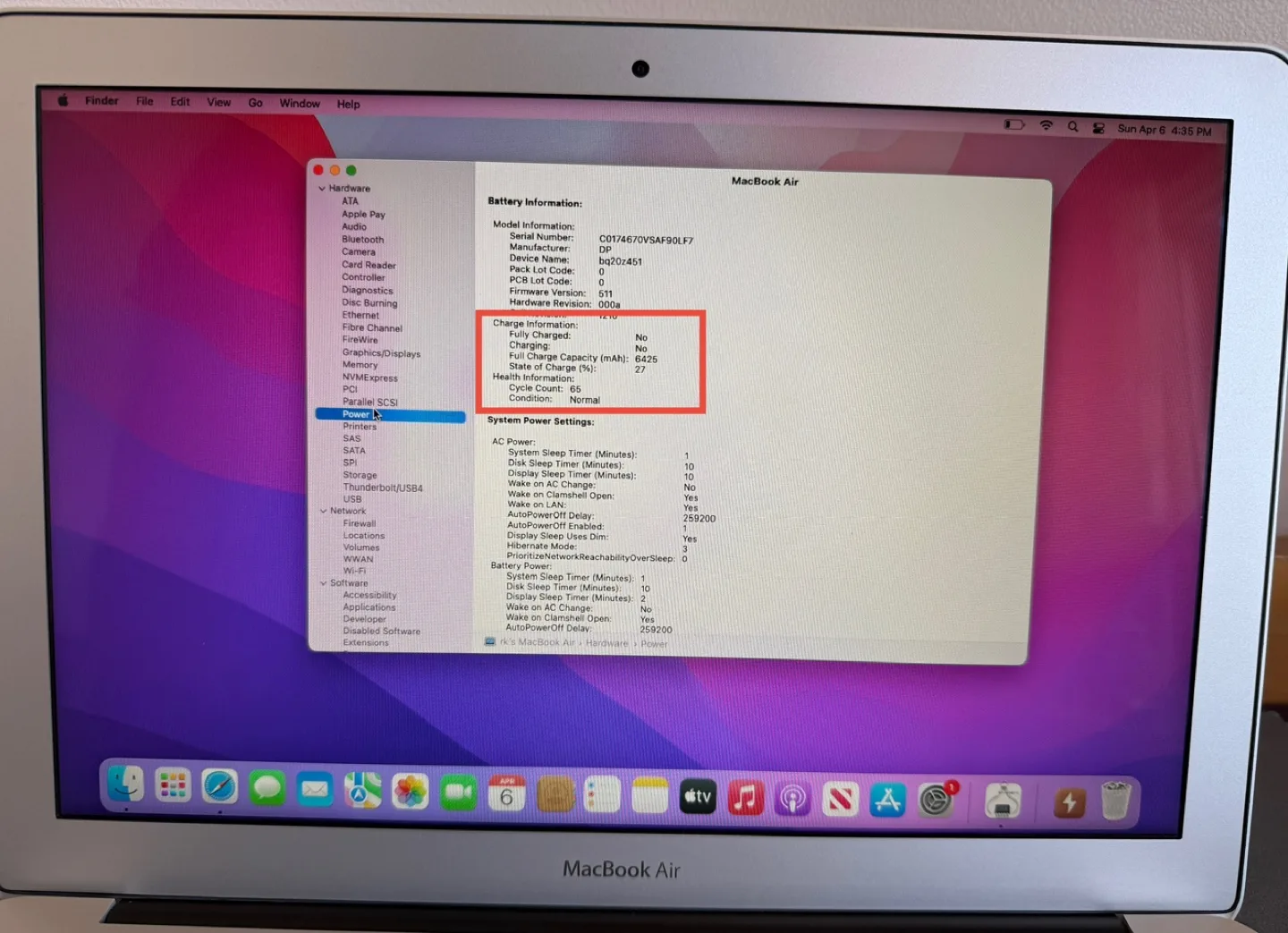 13” MacBook Air (2017) – 1.8Ghz i5 / 8GB RAM / 128GB SSD image indicator(8)