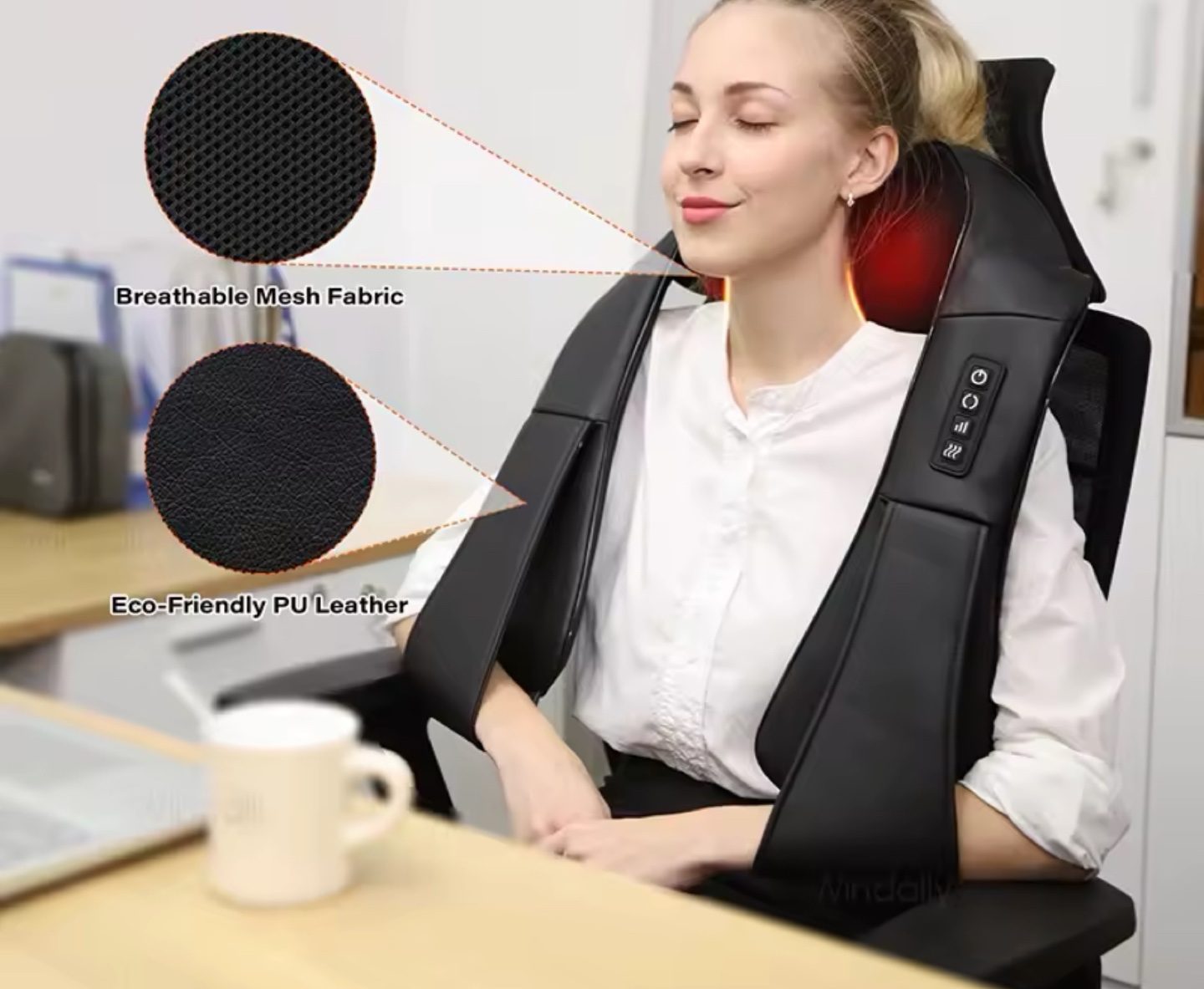 Neck and Shoulder Massager with Heat