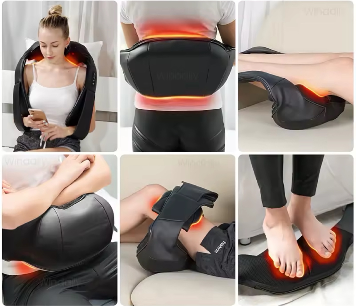 Neck and Shoulder Massager with Heat - photo 2