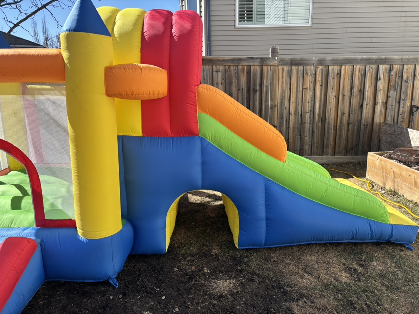 Inflatable Bounce House with Slide and Water Feature - photo 4