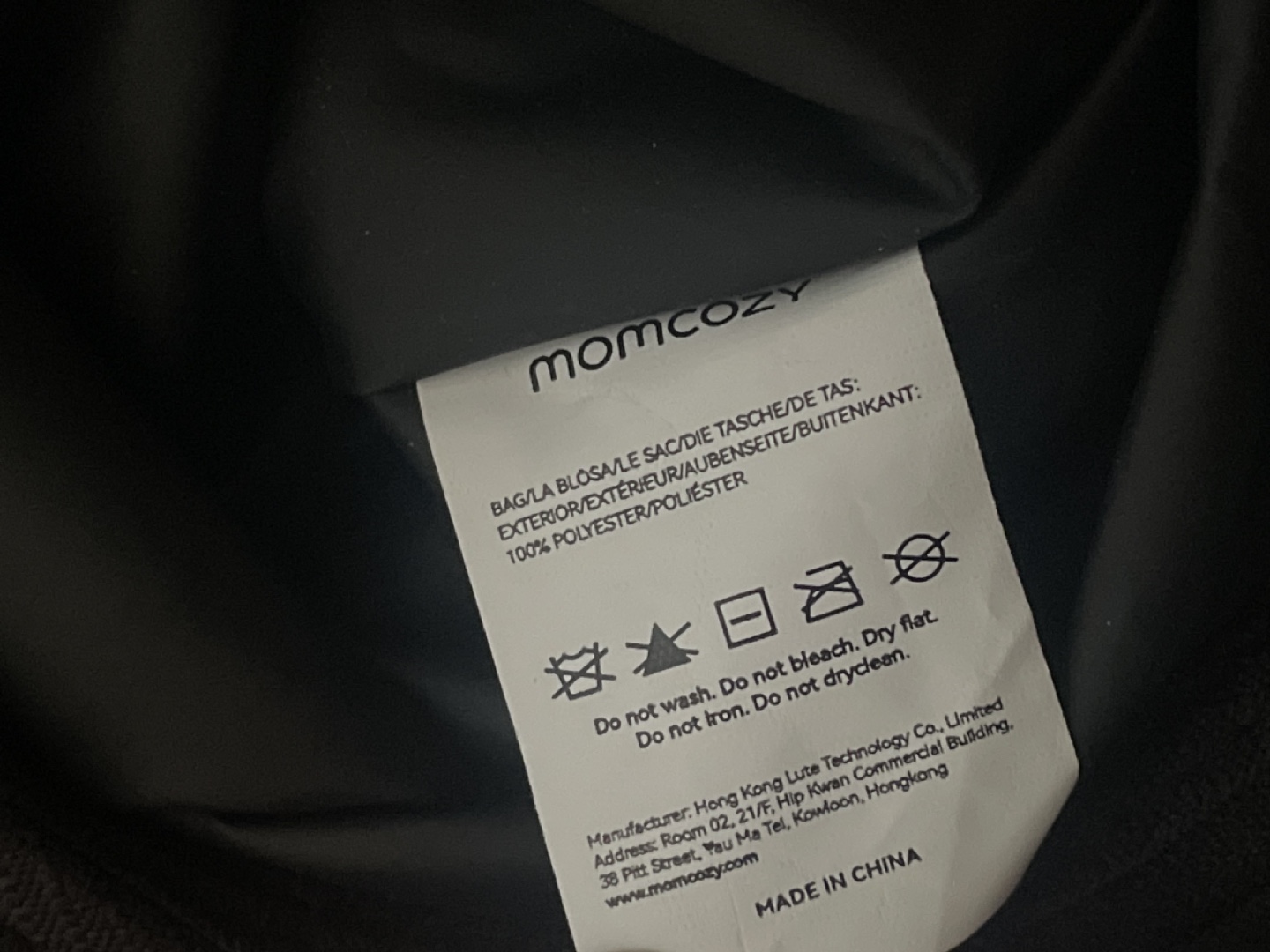 Momcozy Stroller Organizer - Black - photo 4