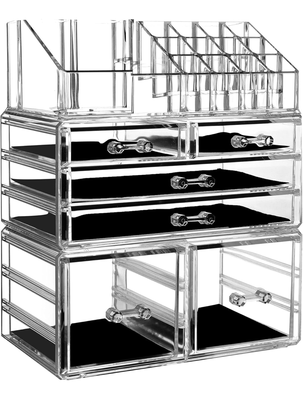 Acrylic Makeup Organiser and Brush Holder