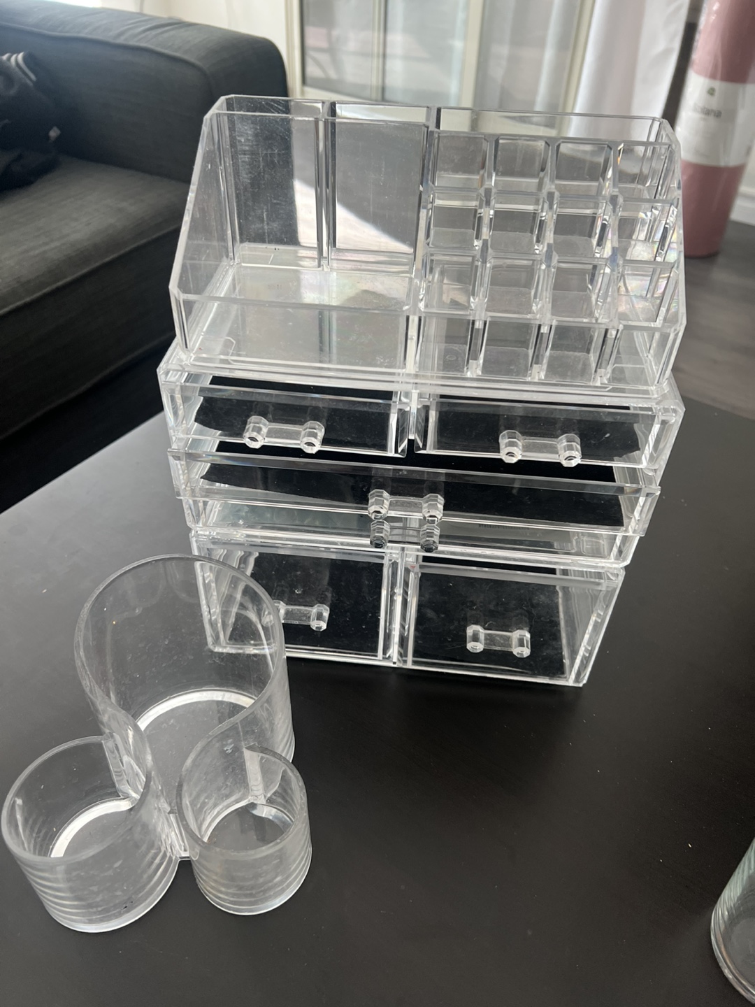 Acrylic Makeup Organiser and Brush Holder - photo 4