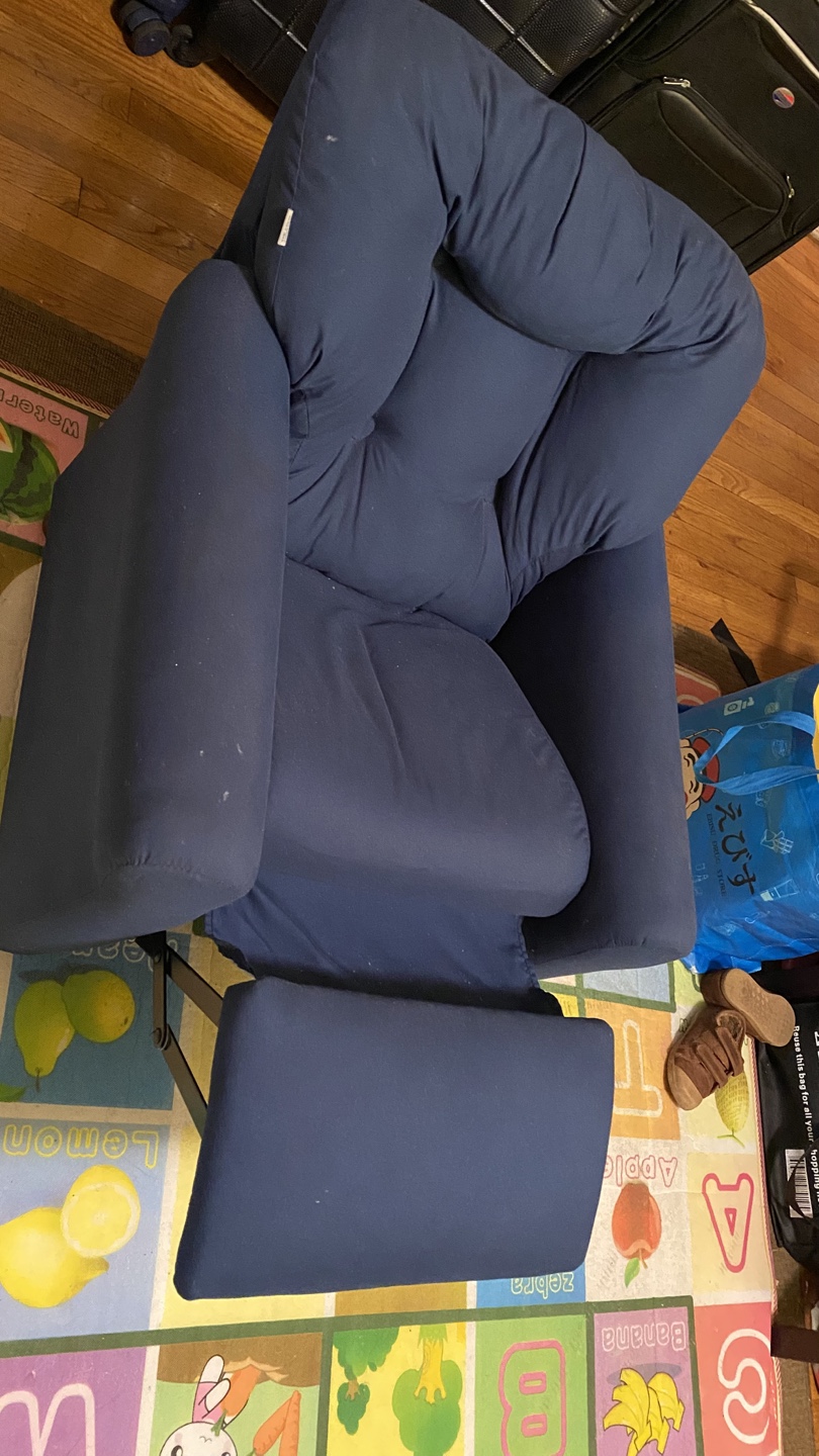 Kids Recliner Chair with Ottoman - photo 3