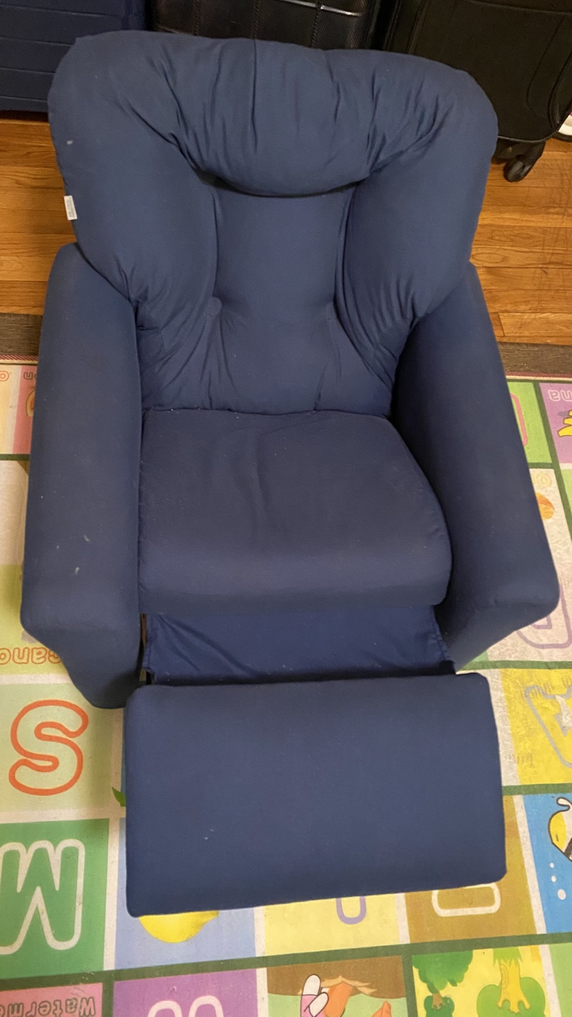 Kids Recliner Chair with Ottoman - photo 2