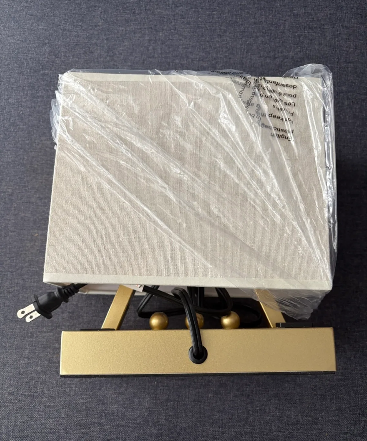 New USB Touch Control Lamp, 3-Way Dimmable Lamp wit 3USB outlet image indicator(10)