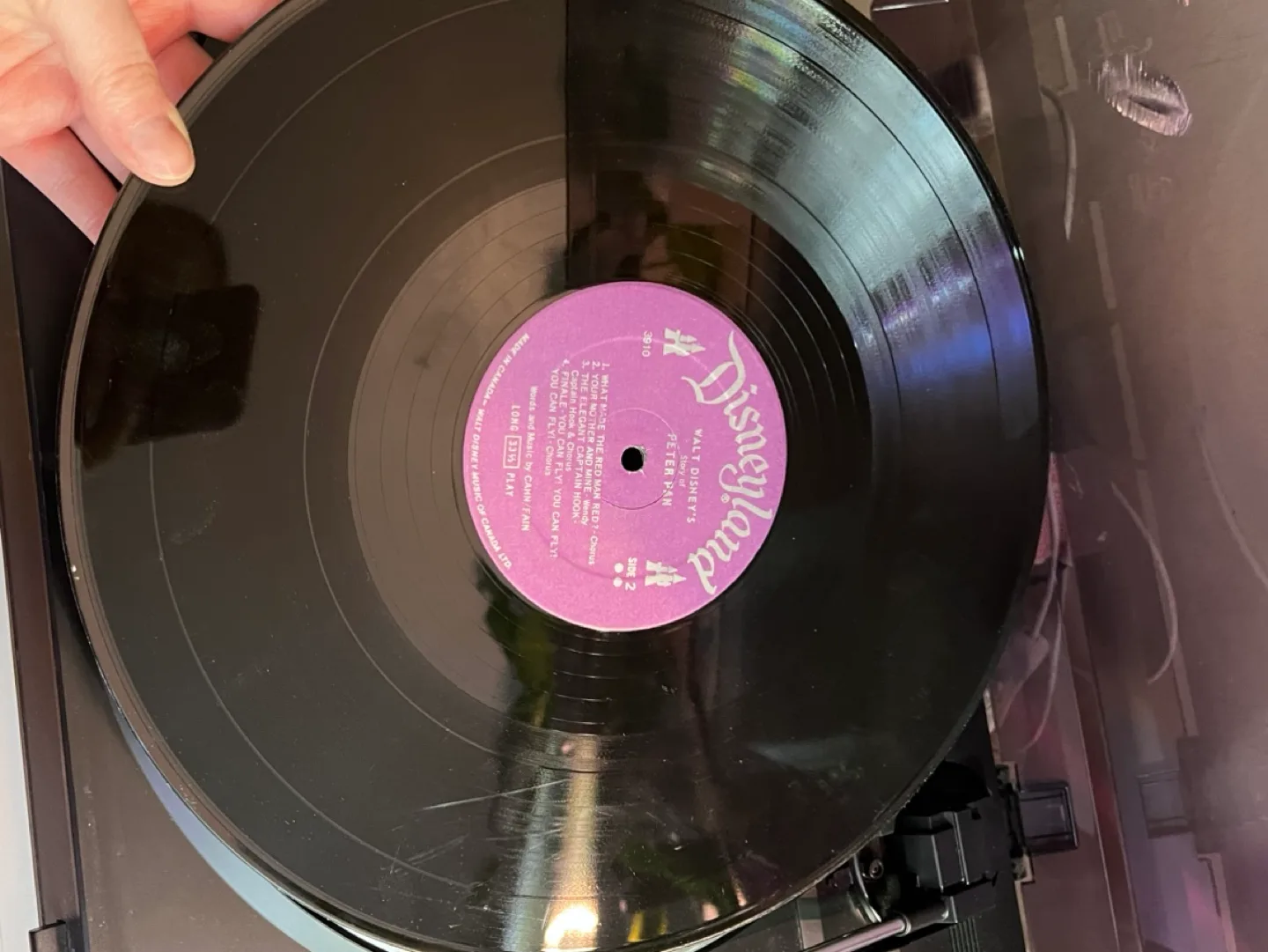 💚Disney’s Peter Pan Record - Narrated Story & Song with Book image indicator(4)