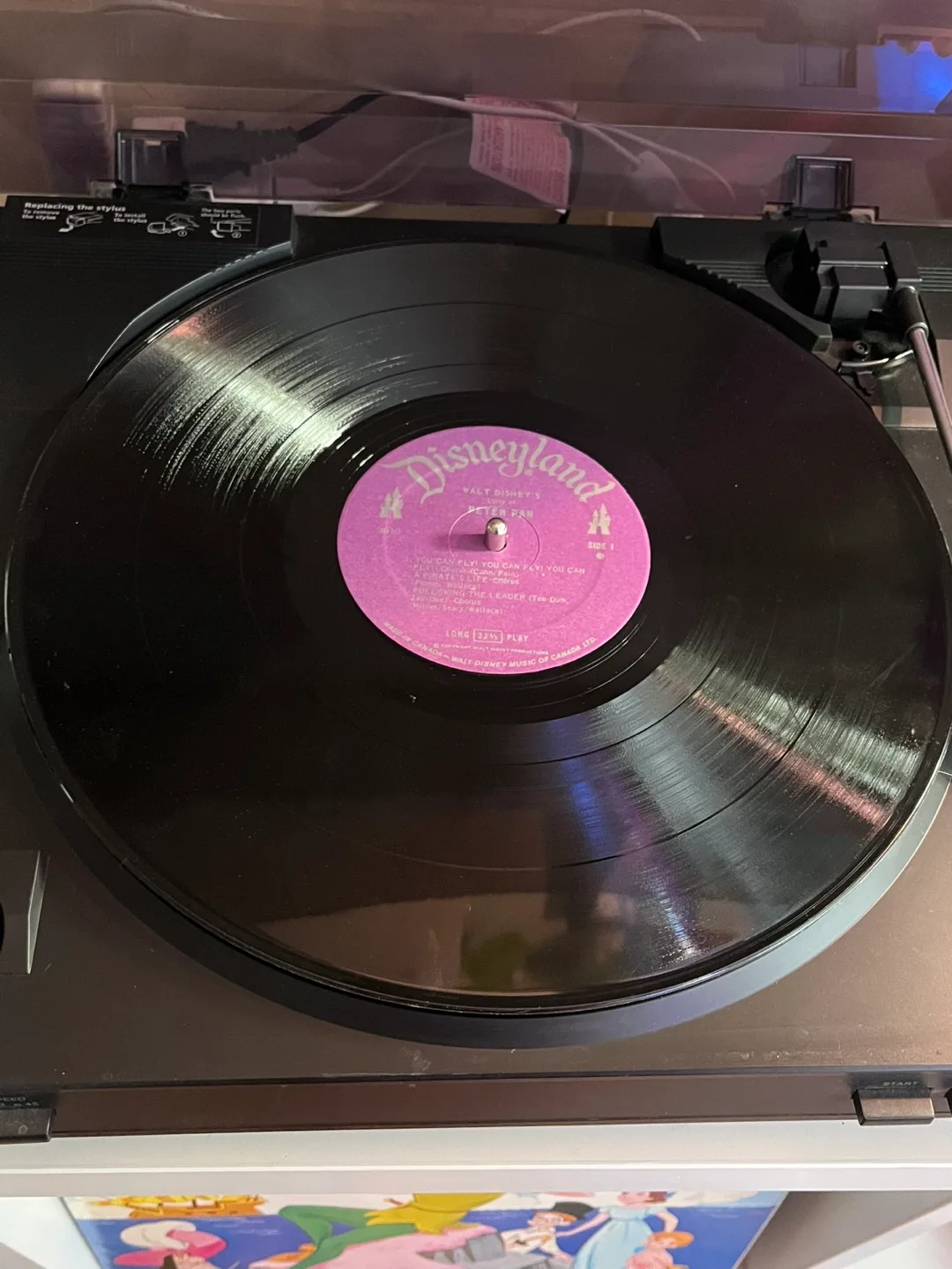 💚Disney’s Peter Pan Record - Narrated Story & Song with Book image indicator(3)