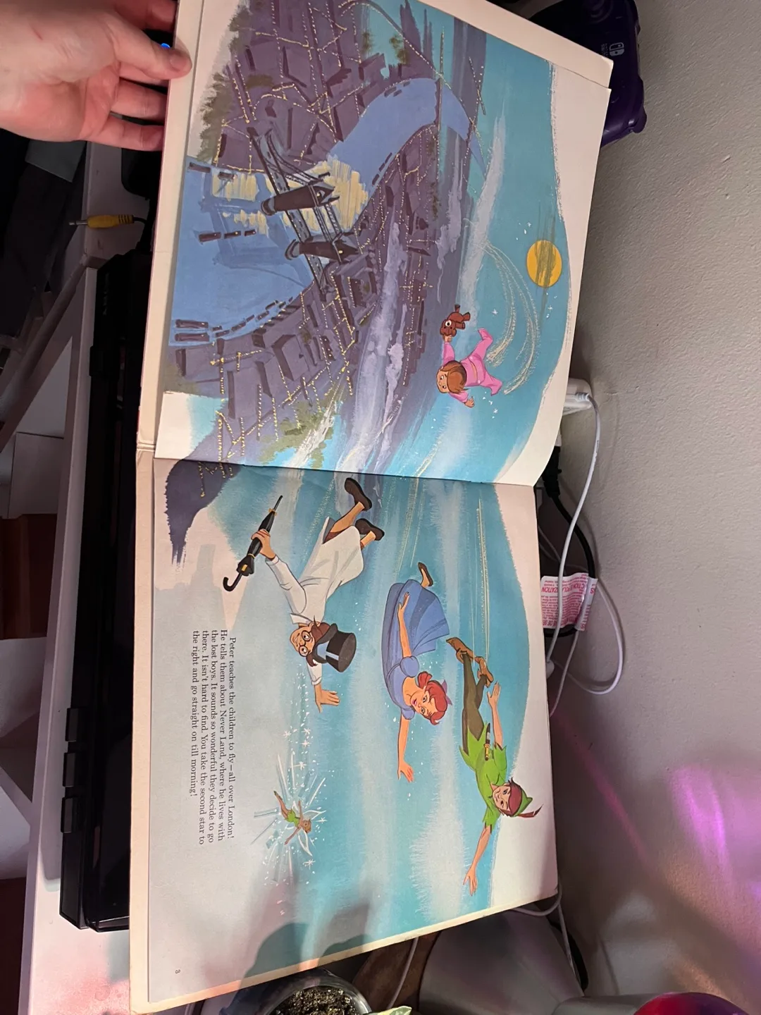 💚Disney’s Peter Pan Record - Narrated Story & Song with Book image indicator(6)