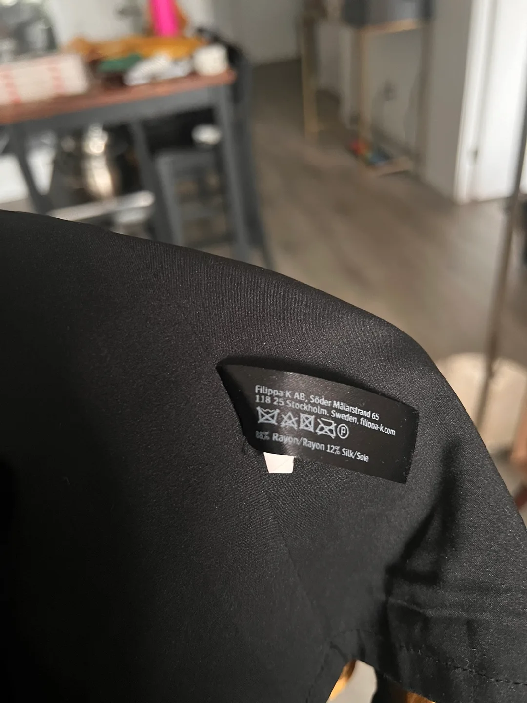 Filippa K Gold Velvet Blazer Jacket Size M image indicator(5)