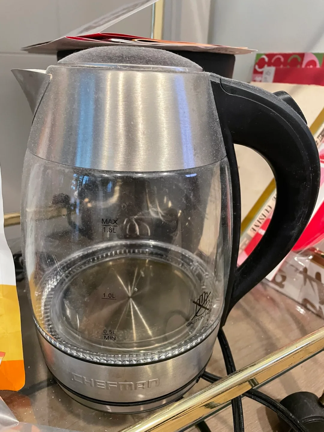 Chefman Glass Electric Kettle thumbnail