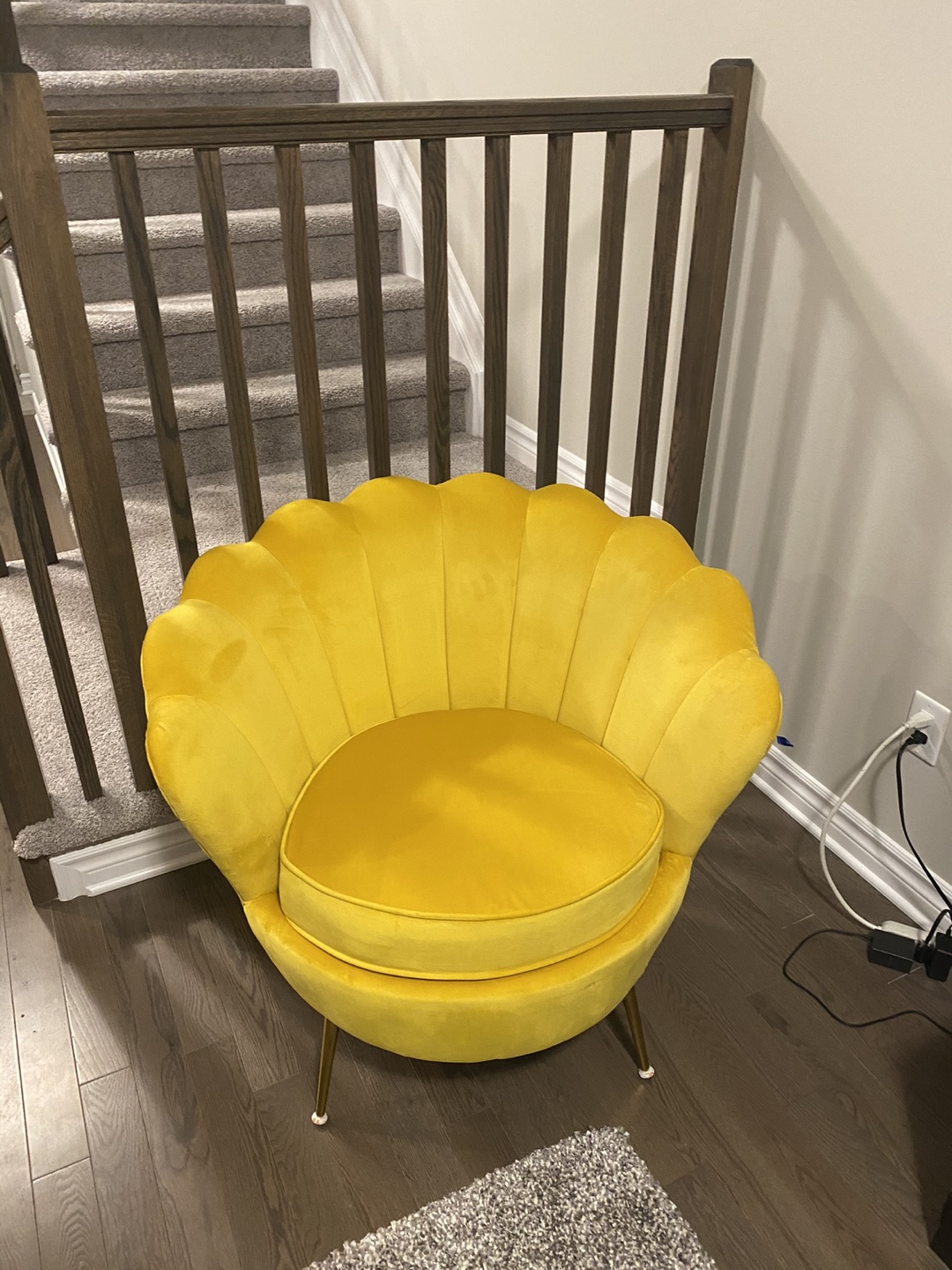 Yellow Accent Chair - photo 2