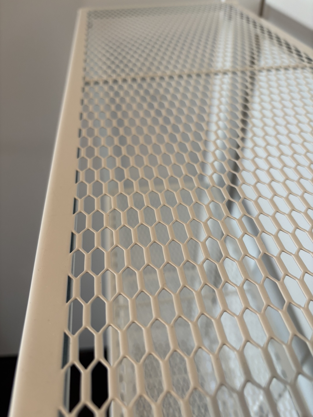 IKEA BAGGEBO White Metal Shelf Unit - photo 4