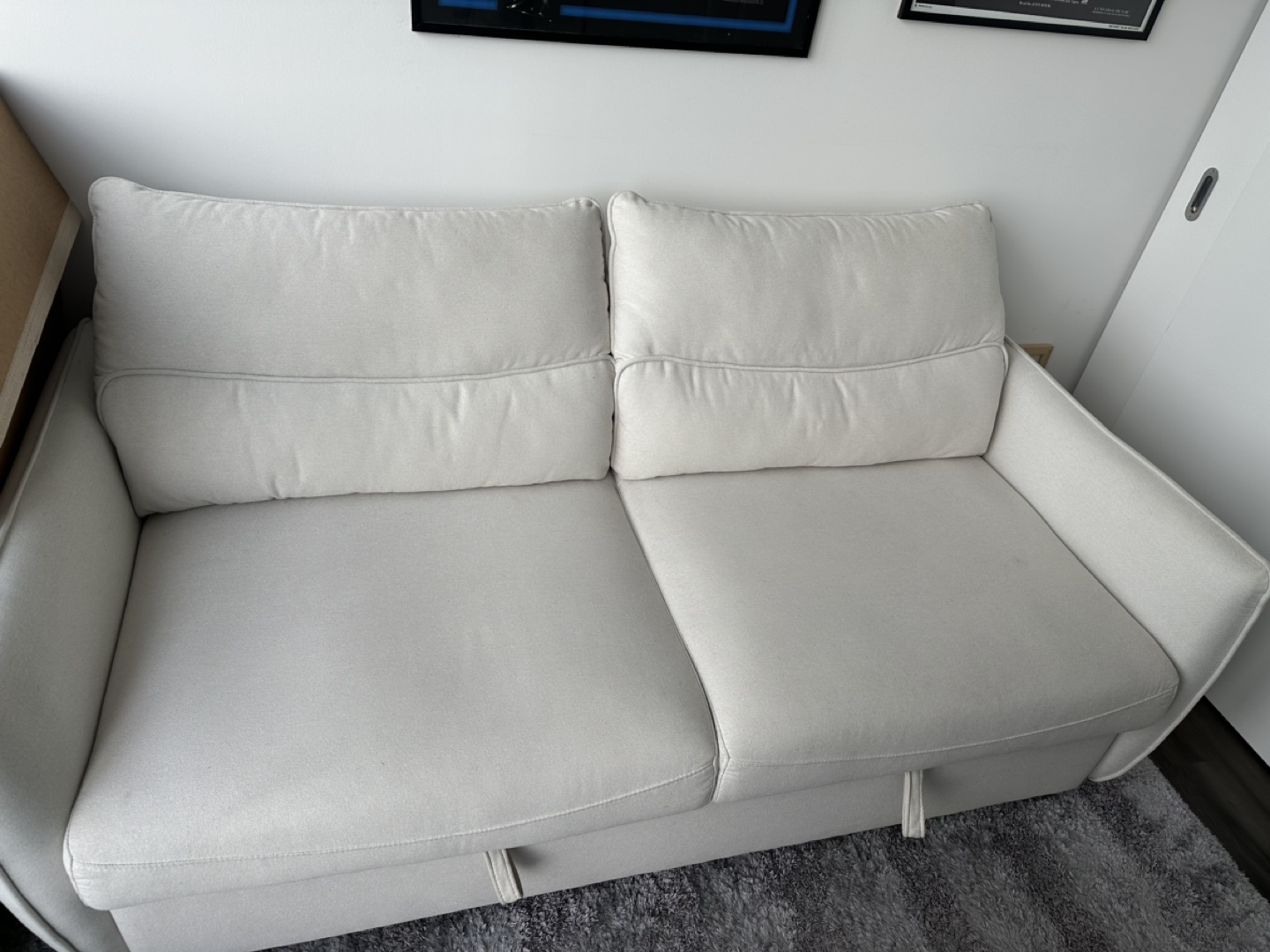 Sofa Bed - Off-White color