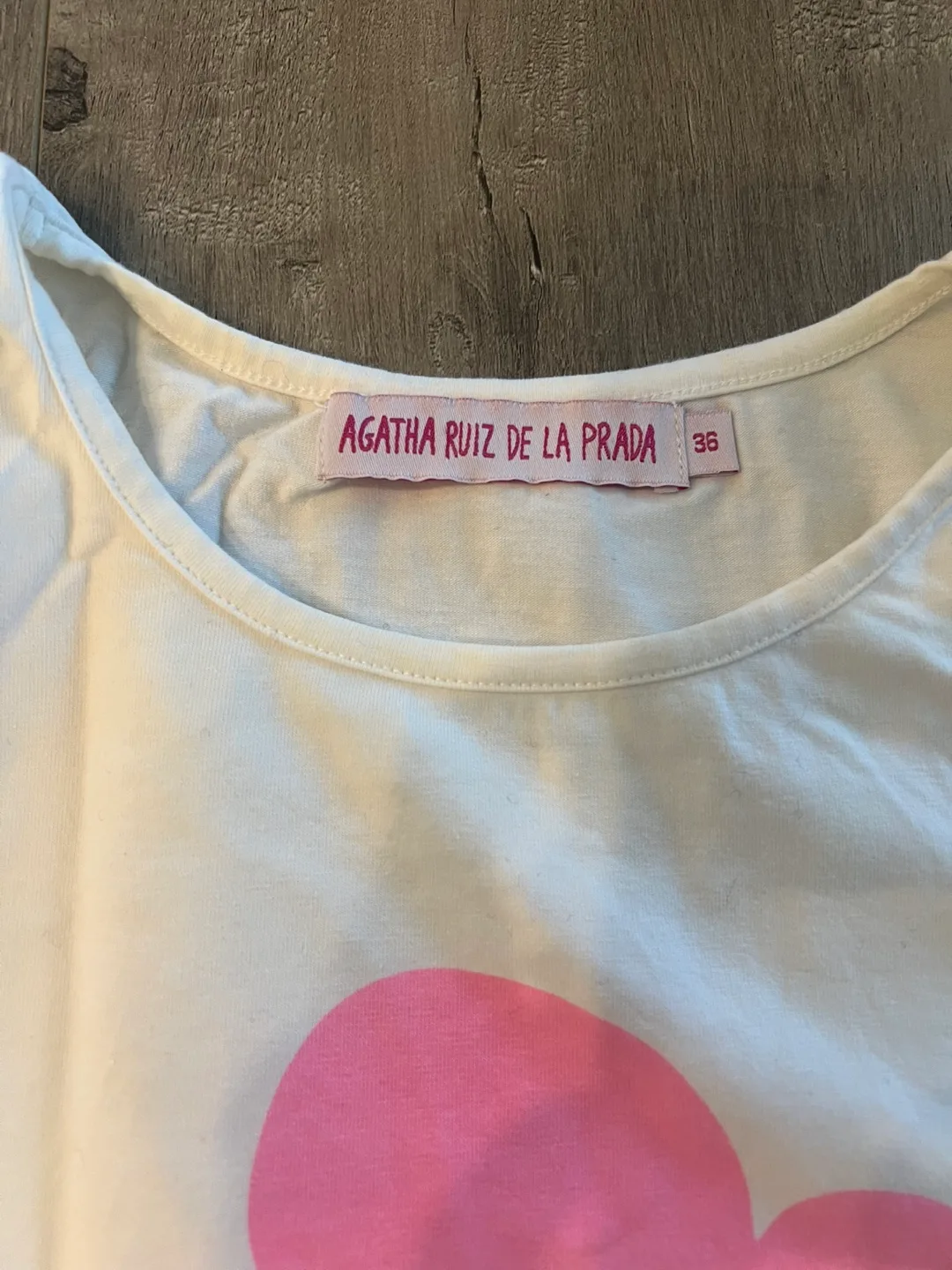 Agatha Ruiz de la Prada Maternity Shirt Size 36 Flower T-Shirt image indicator(4)