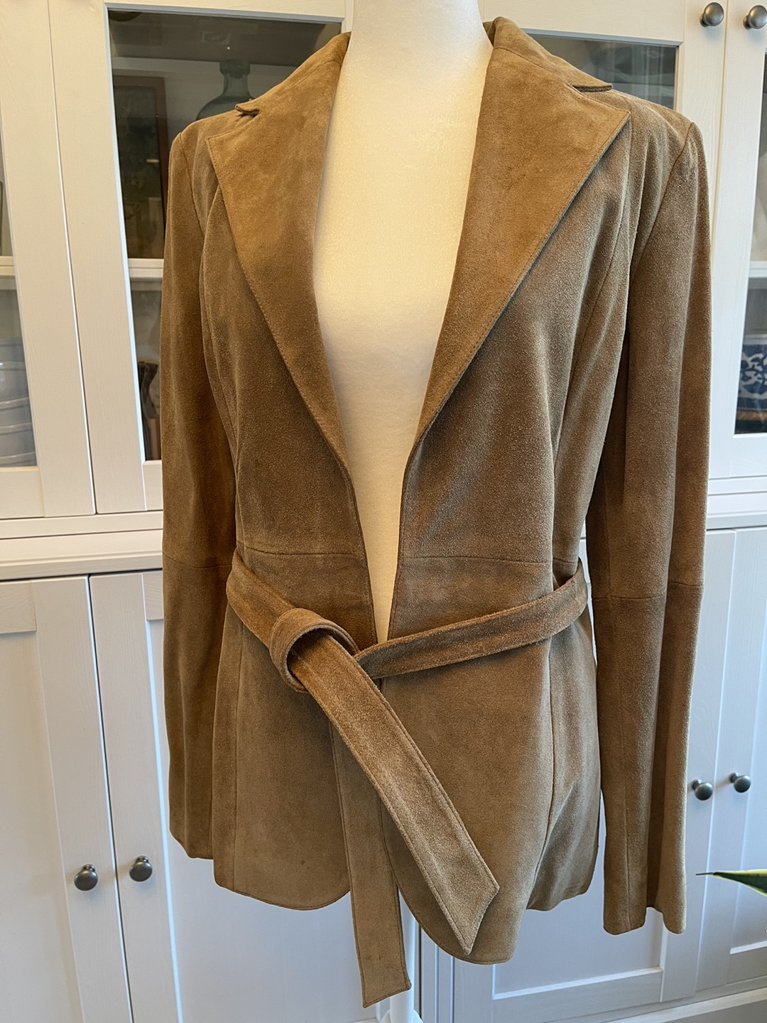 Banana Republic Brown Suede Jacket Size Small - photo 2