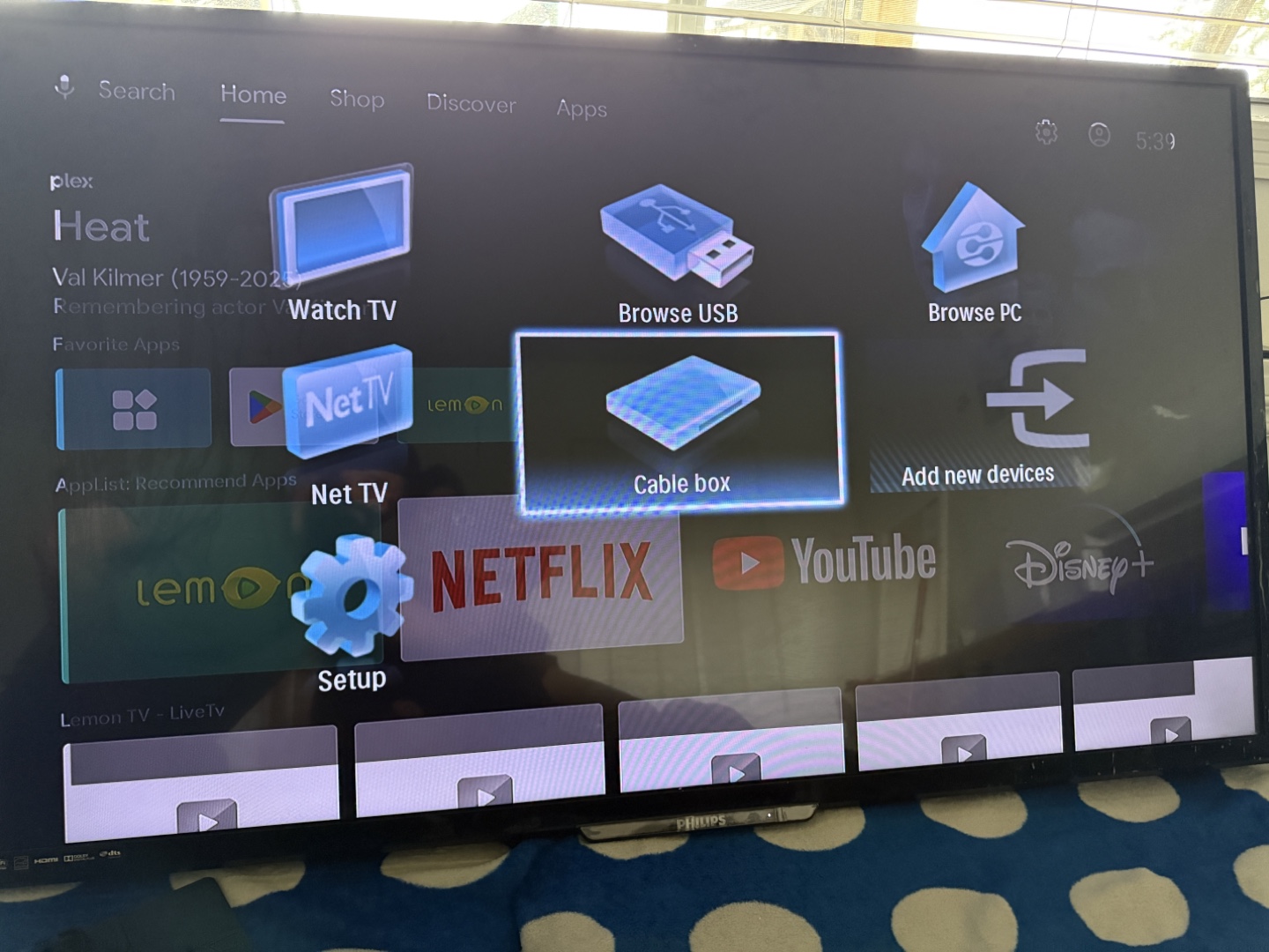 Philips 55 inch Smart LED TV 120PMR Full HD 1080p - photo 3