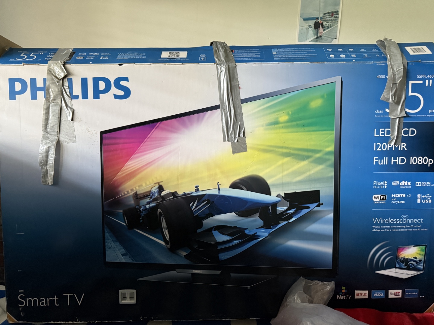 Philips 55 inch Smart LED TV 120PMR Full HD 1080p