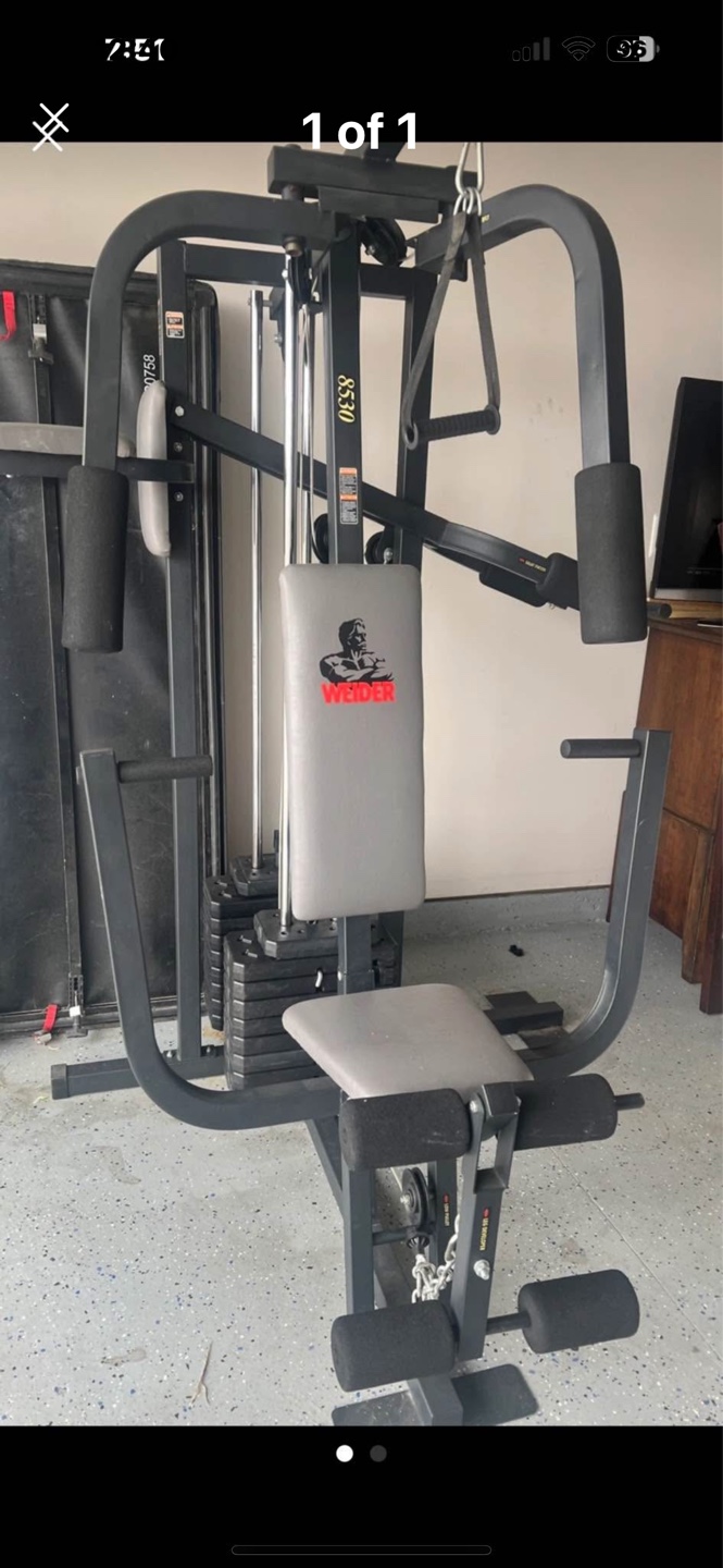 Weider Pro 9238 Home Gym