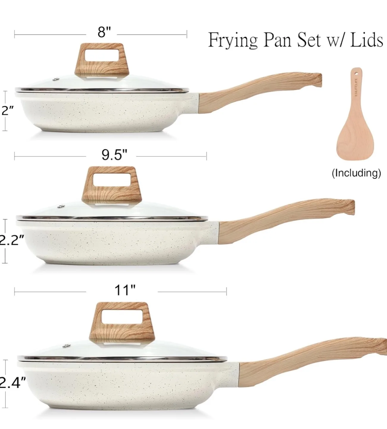 Fry Pan Set with Lids image indicator(2)