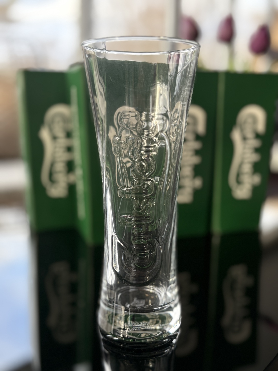 Set of Six Carlsberg Beer Glasses in Original Boxes - photo 4