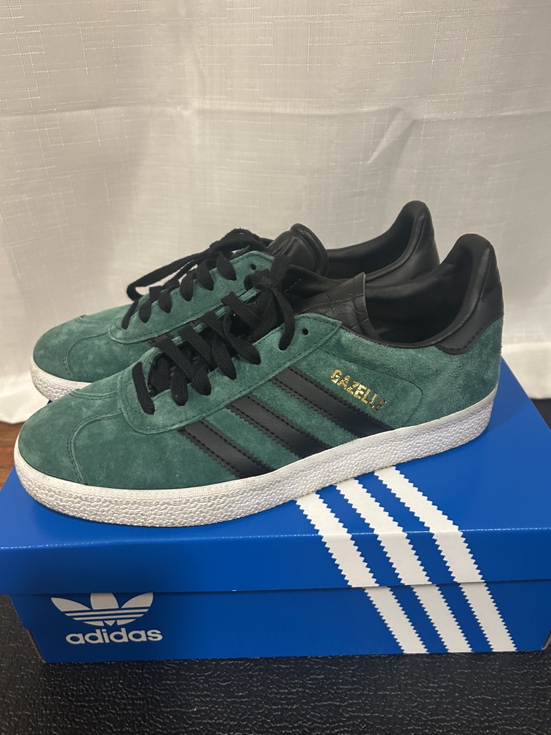 Adidas Gazelle Green Suede Sneakers - photo 2