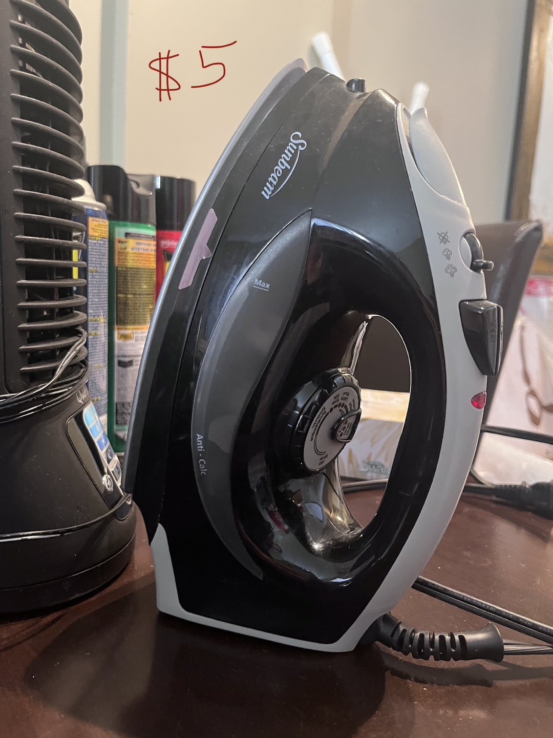 Sunbeam Iron - $5