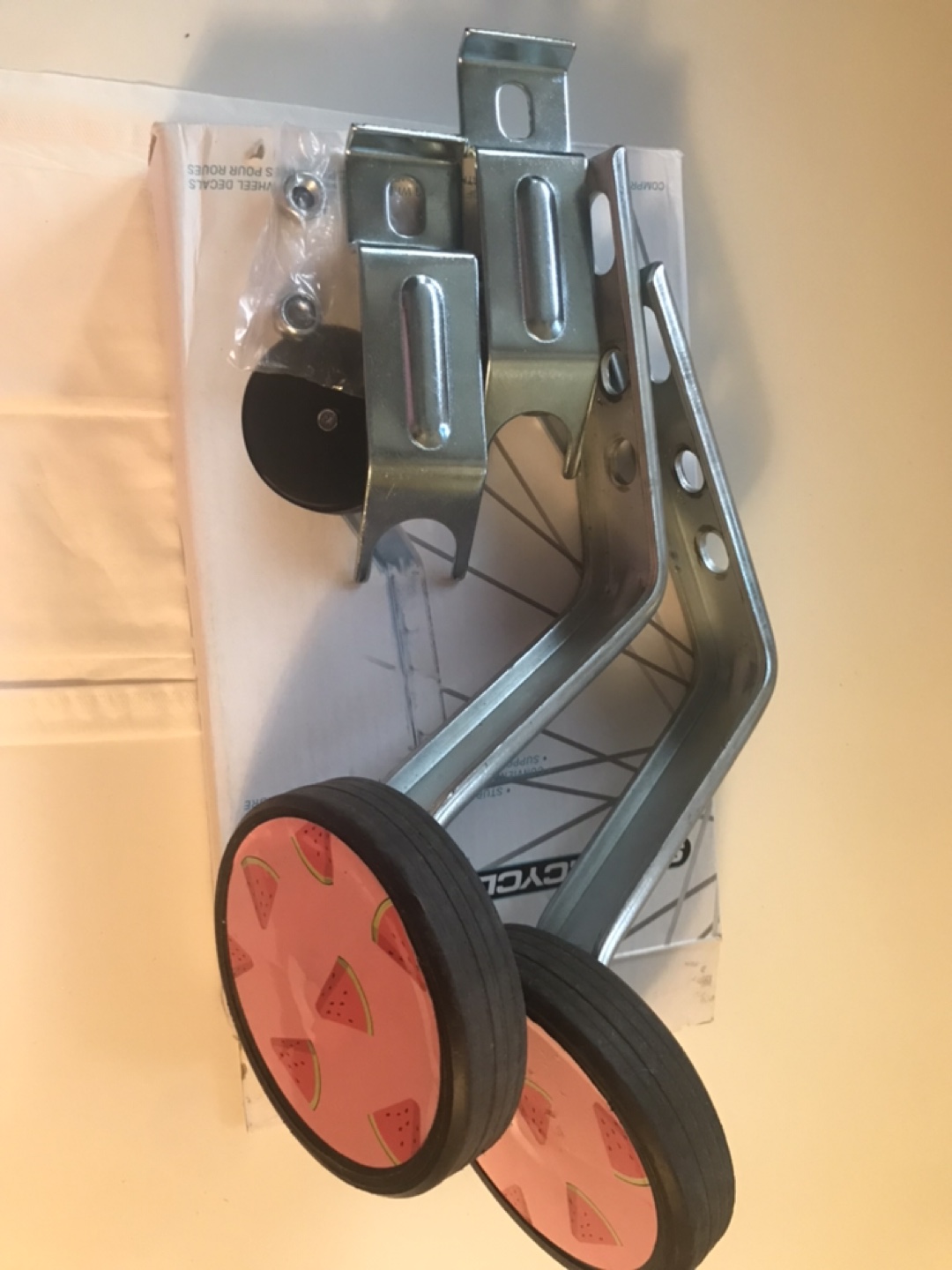 Supercycle Kids Training Wheels with Watermelon Design💚 - photo 2