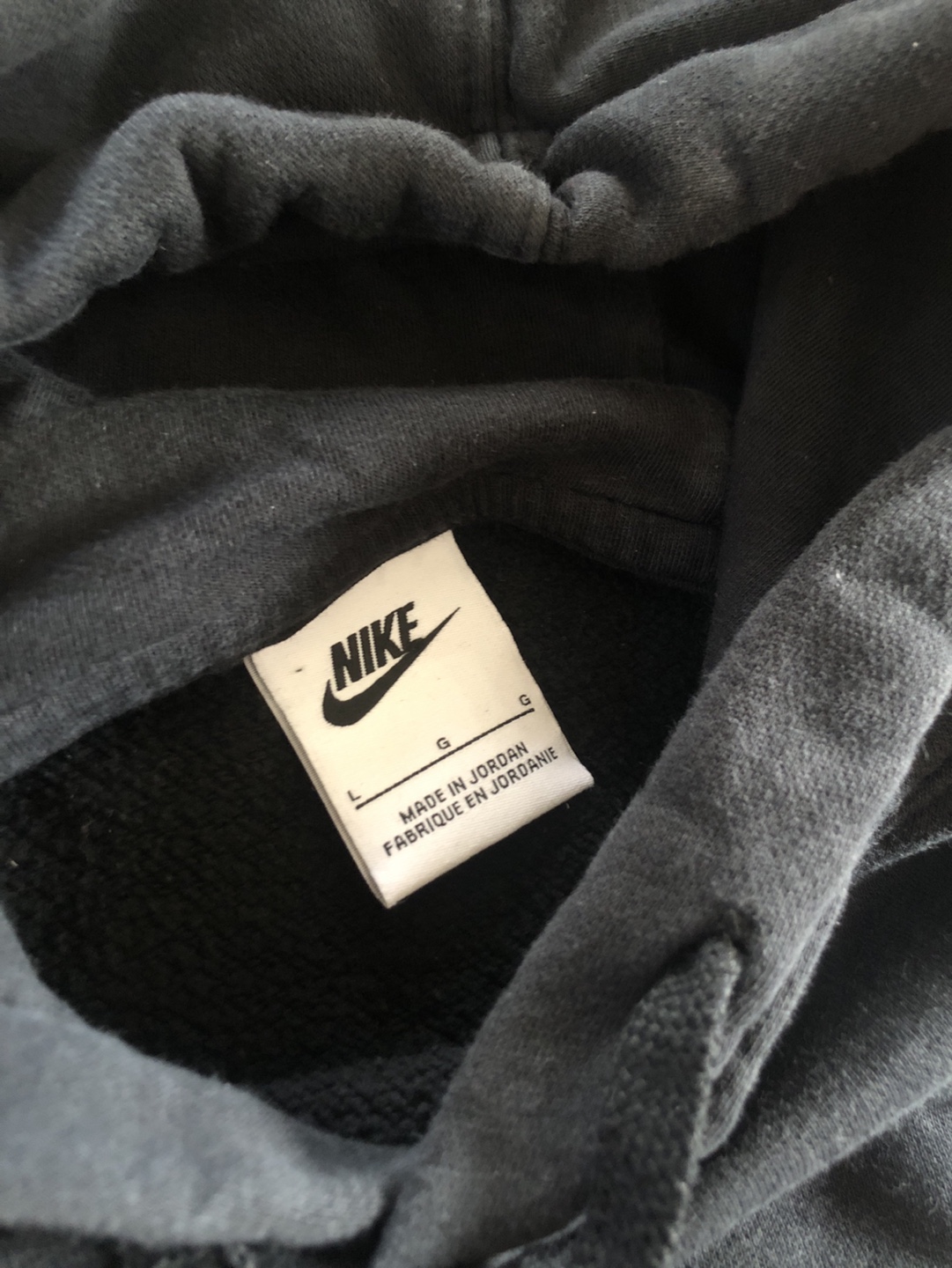 Nike Swoosh Black Hoodie Sweatshirt - photo 3