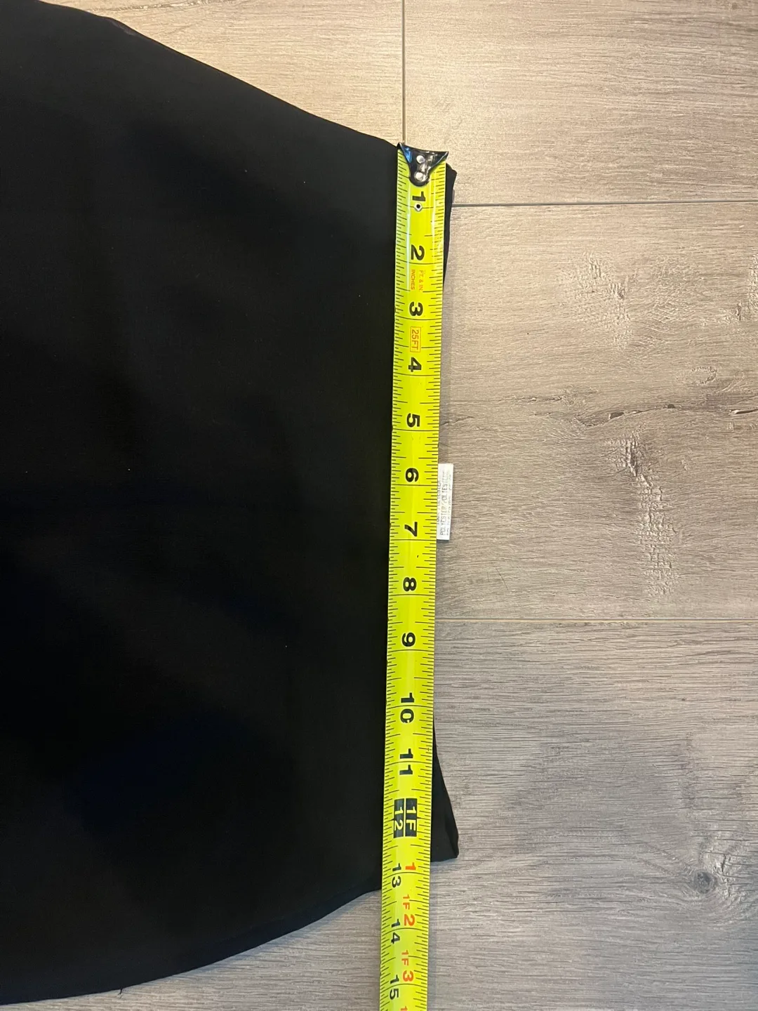 Black midi skirt with sheer overlay XS / S image indicator(9)