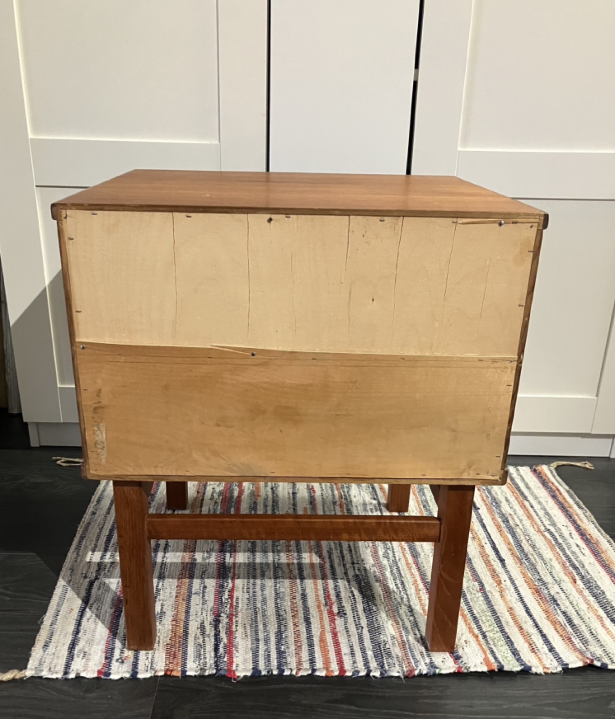 Vintage Mid-Century Modern Teak Nightstand - photo 5