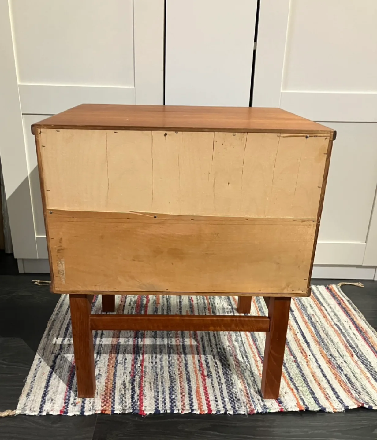 Vintage Mid-Century Modern Teak Nightstand image indicator(5)