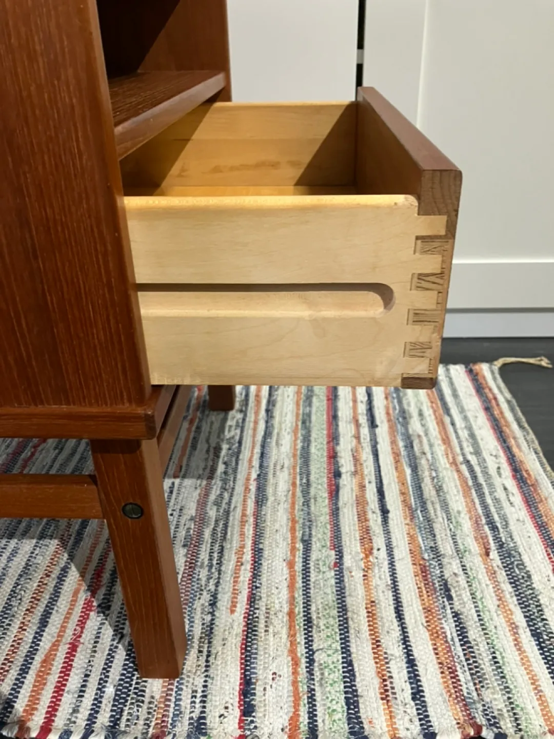 Vintage Mid-Century Modern Teak Nightstand image indicator(3)