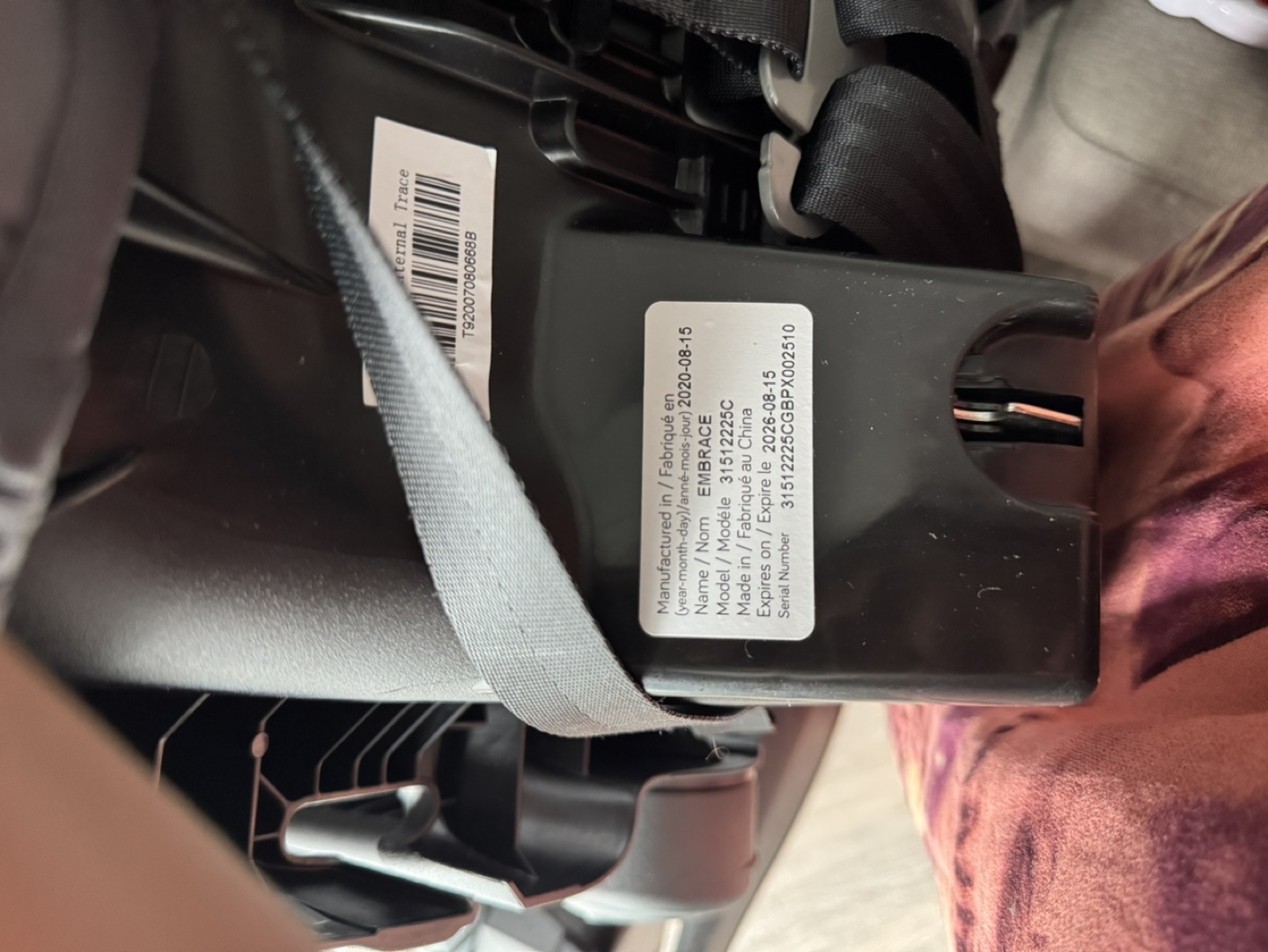 Evenflo Embrace Infant Car Seat - photo 3
