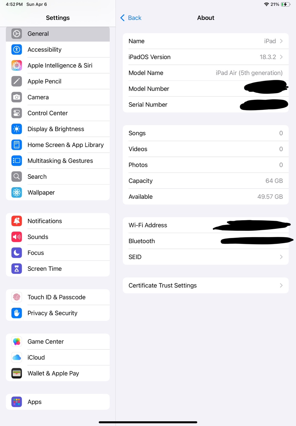 iPad Air 5th Generation 64GB Starlight with Apple Pencil - photo 2