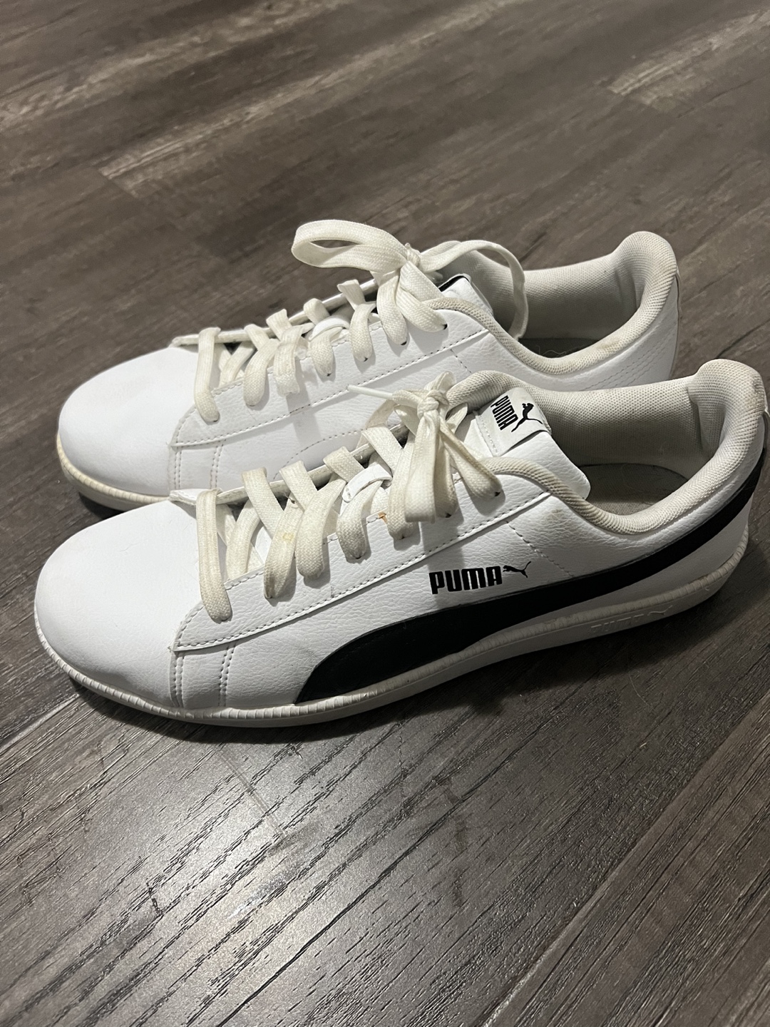 Puma Smash v2 Sneakers - White/Black - Size N/A