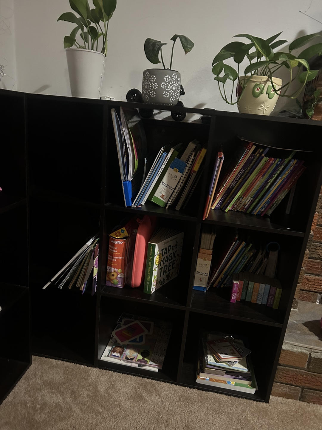 Black 9-Cube Organizer Shelf - photo 2