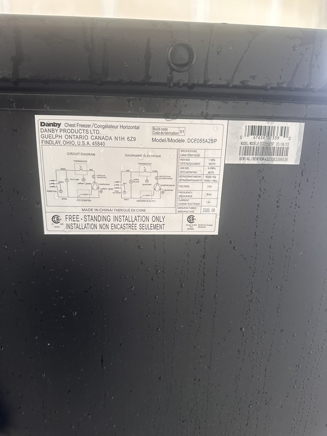 Danby Chest Freezer - 5.5 cu. ft. - photo 4