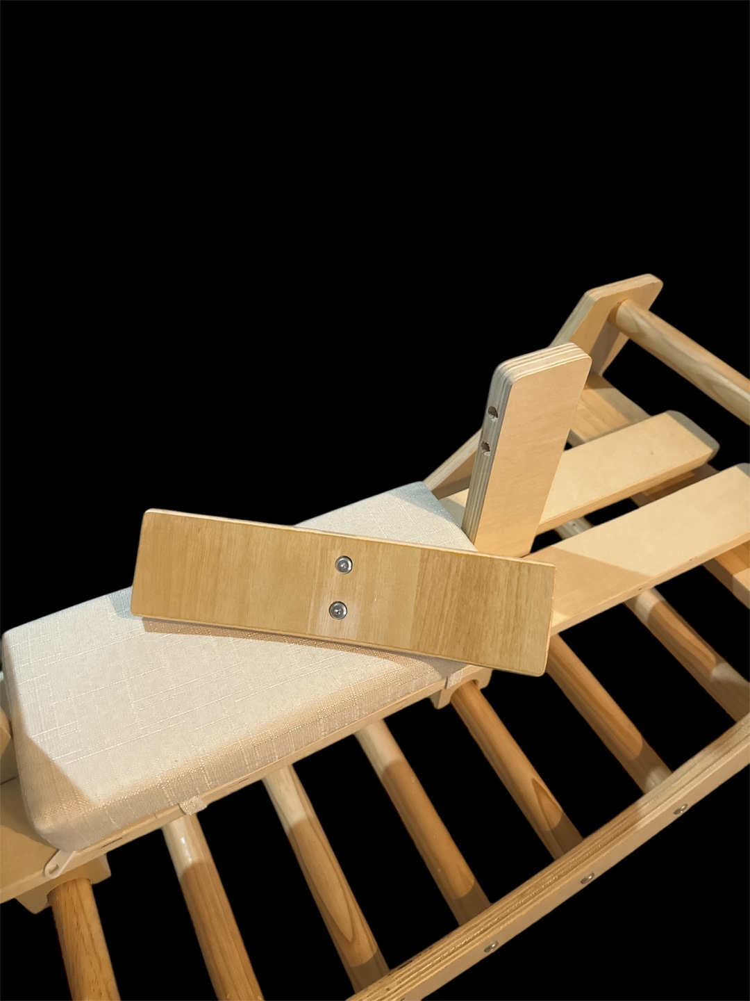 Wooden Rocking Horse Toy / arch climber - photo 3