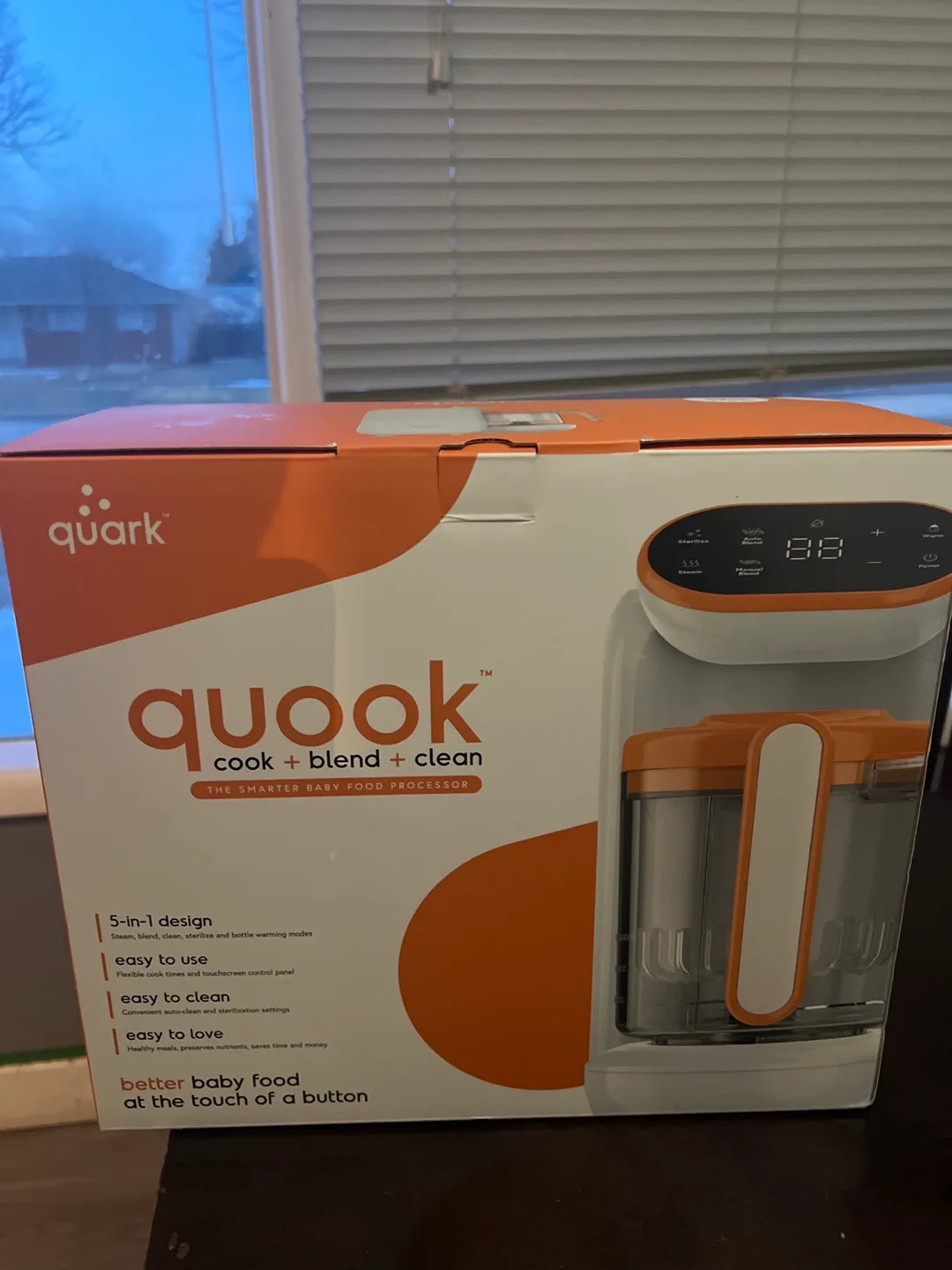 Quark Quook Baby Food Maker - Brand New in Box image indicator(2)