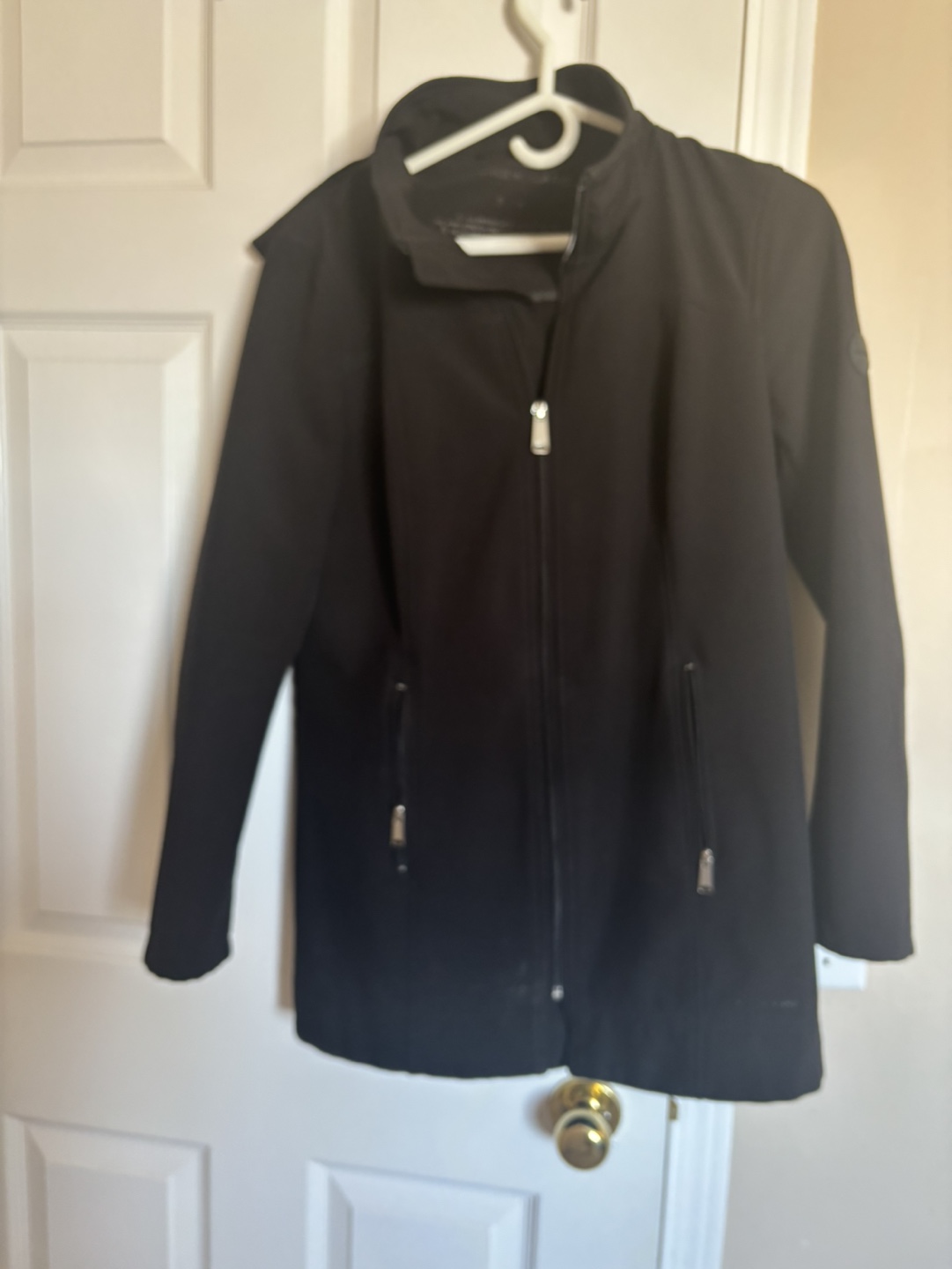 Andrew Marc Women's Black Softshell Jacket Size Small