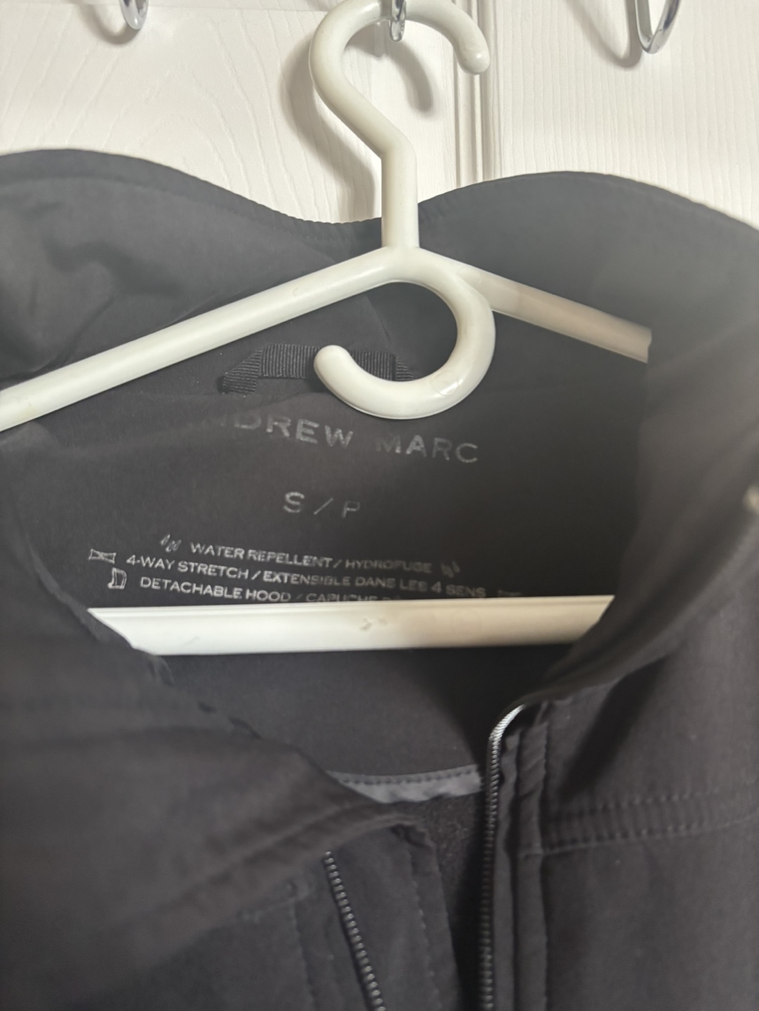 Andrew Marc Women's Black Softshell Jacket Size Small - photo 2