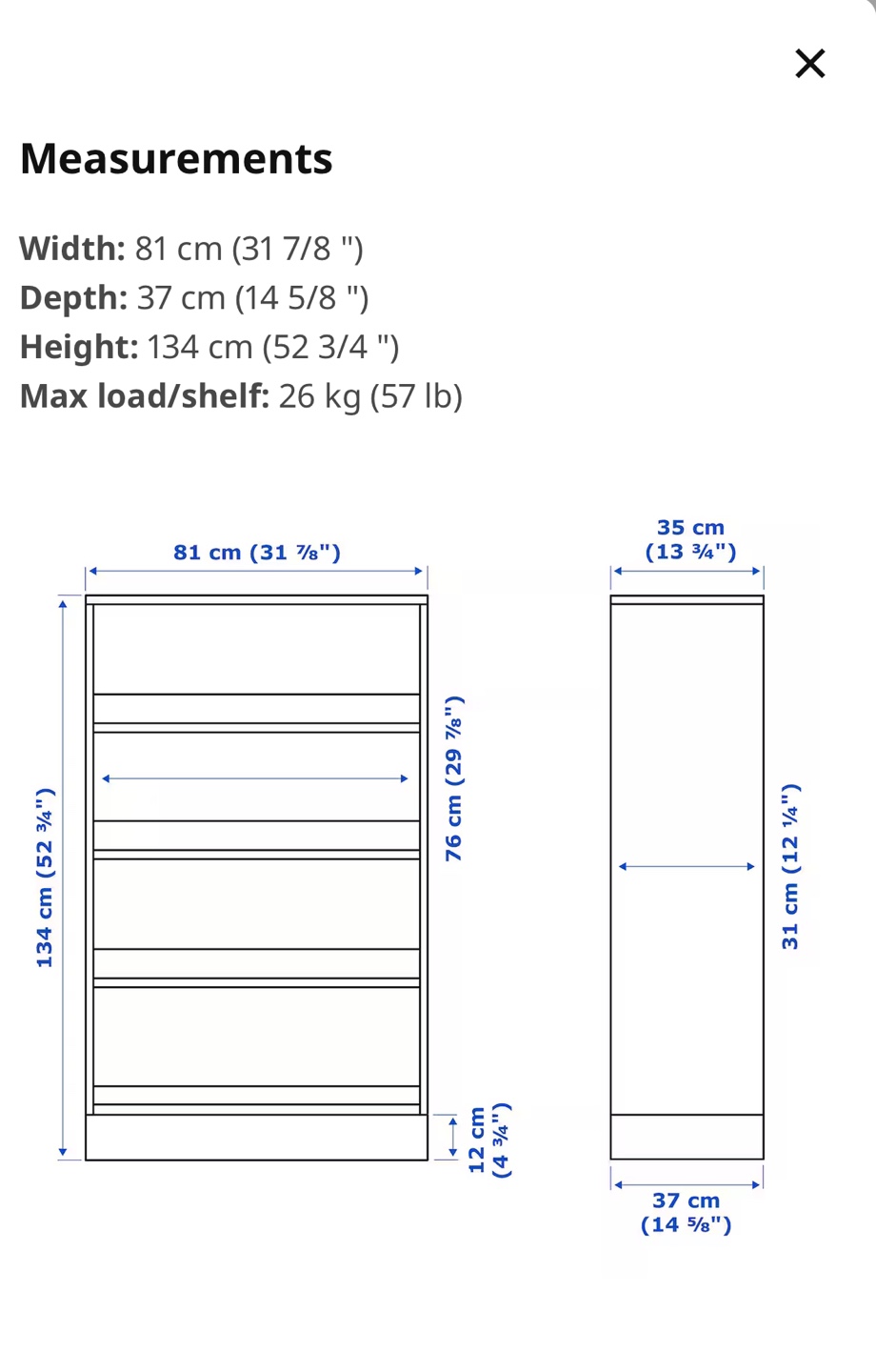 IKEA bookcase - photo 5