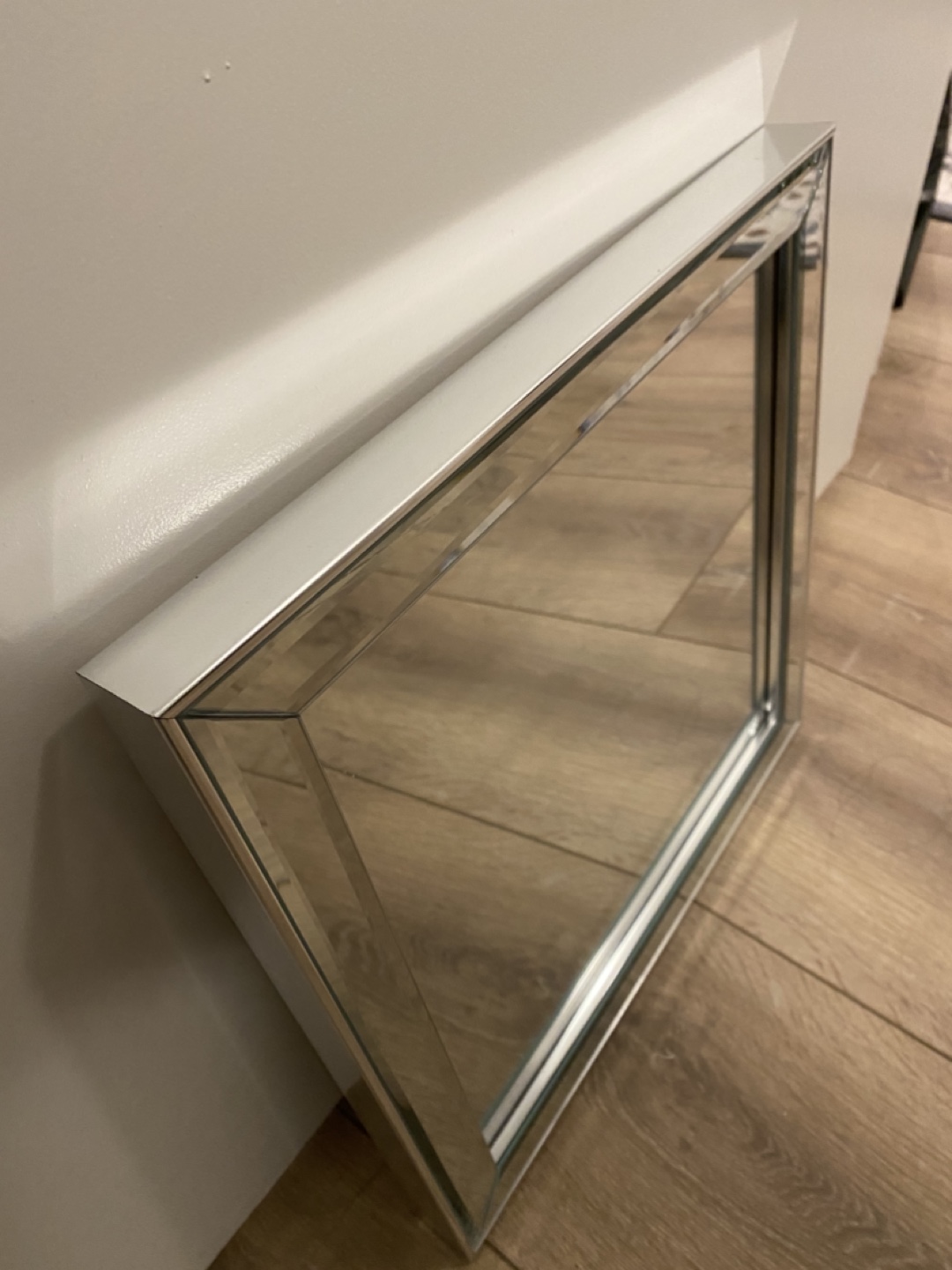 Silver Framed Mirror - photo 2