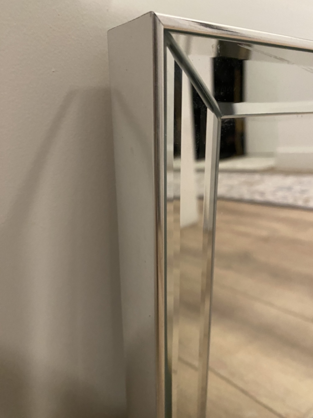 Silver Framed Mirror - photo 3
