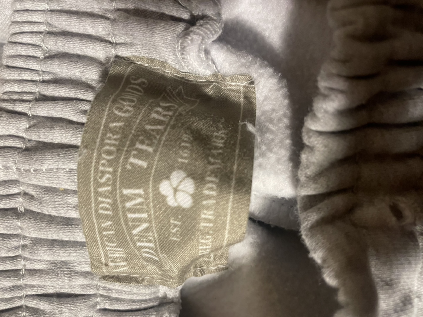 Grey Denim Tears Joggers - photo 4